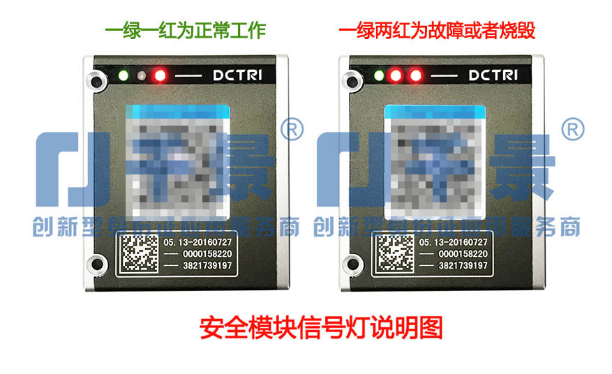 身份證閱讀器小模組信號燈說明圖